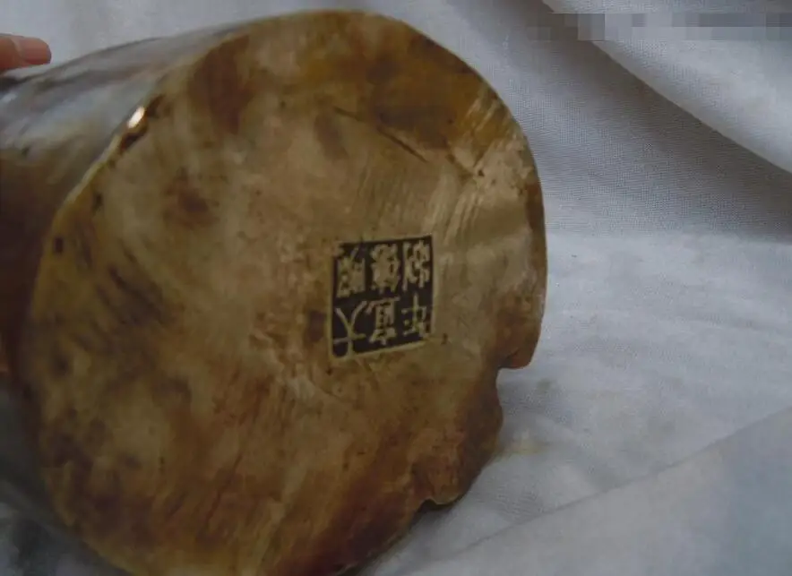 35 см вырезанная латунная фигурка из Китая красивая скульптура изгонца Будды | Дом