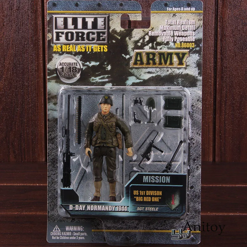 D-Day Normandy 1944 солдаты армия 1/18 весы фигурку полностью посейчаемая ПВХ, Коллекционная модель, игрушка 4 шт./компл
