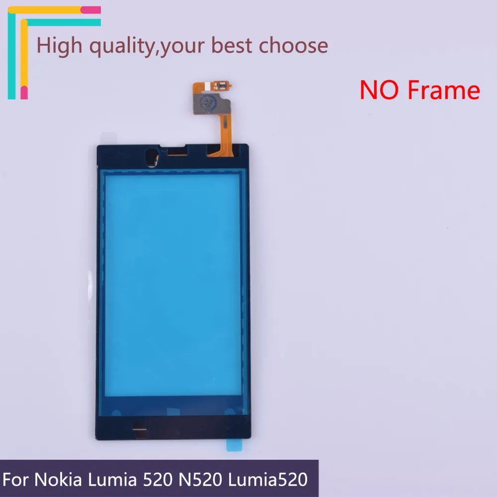4 0 "для Nokia Lumia 520 N520 сенсорный экран Сенсорная панель дигитайзер Переднее стекло