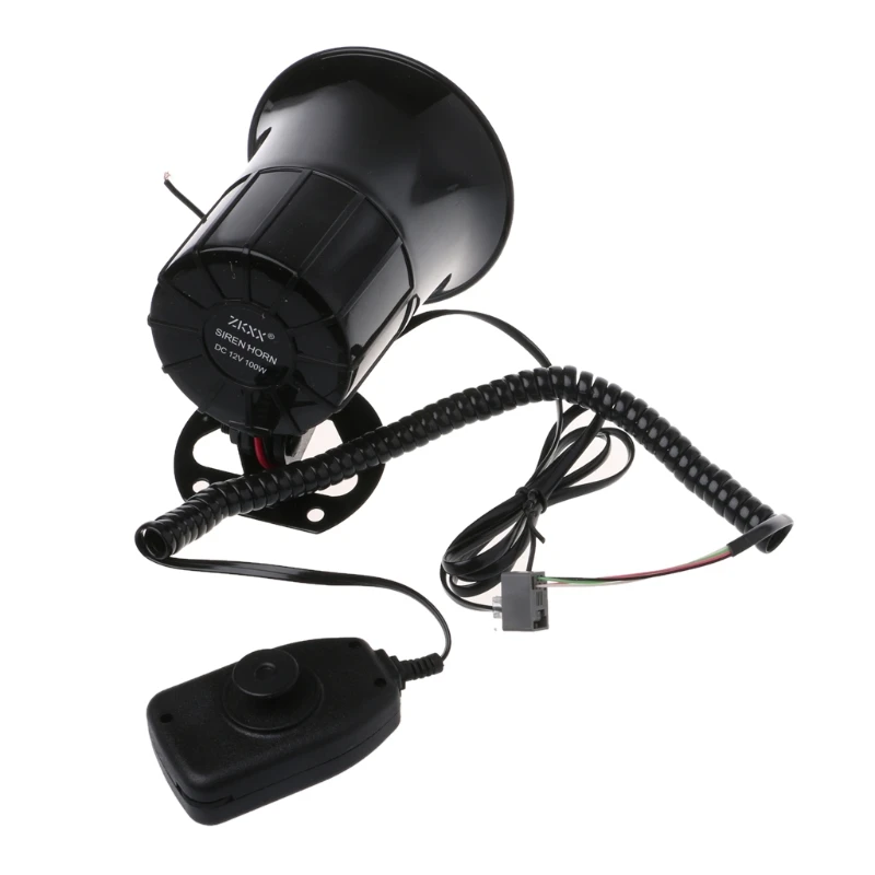 Hot New High Quality DC 12V 6 Sounds 150DB Air Horn Siren Speaker For Auto Car Boat Megaphone With MIC | Автомобили и мотоциклы