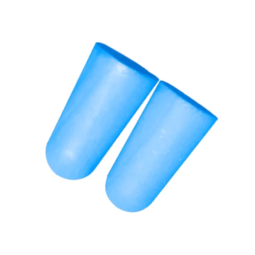 ZOHAN 5 Pairs Soft Tapered Foam Ear Plugs Hearing Protection EarPlugs For Sleep Race Travel Prevention Noise Reduction Ear Plug - Цвет: blue