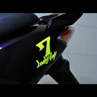 XGS наклейки на автомобиль lu ck y guy seven 7 автомобильный мотоцикл электрический двигатель аппликация светоотражающие наклейки