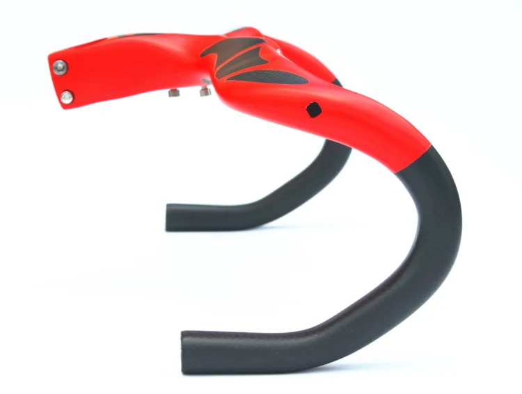 TXCH полный углеродный дорожный интегрированный изогнутый руль/углеродный