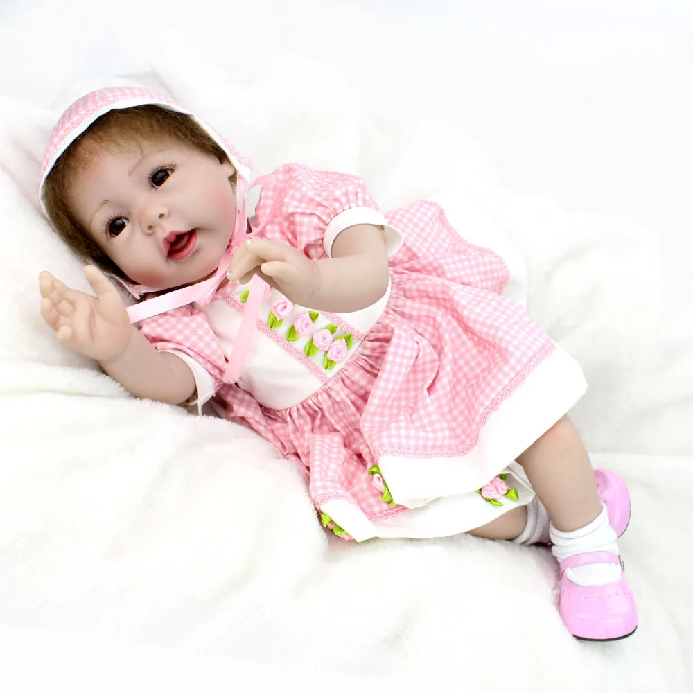 NPKDOLL Reborn Baby Doll Розовая кукла принцессы для девочек подарок на день рождения акция