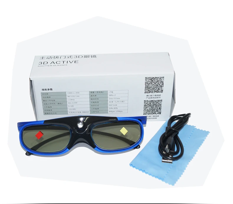 Активные DLP 3D очки для CRENOVA DLP 3D проектор DL-310