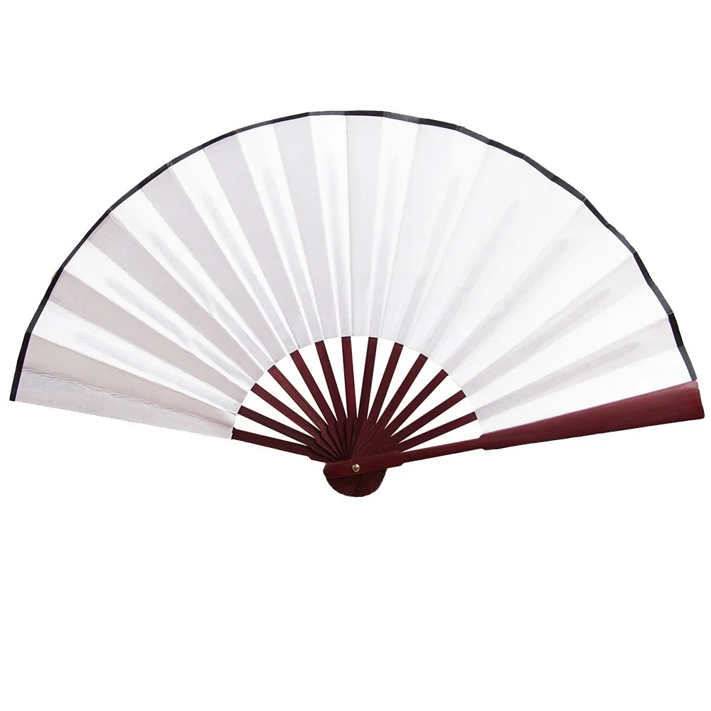 Ручной Веер Цветные китайские цветочные кружева искусственные унисекс Прямая