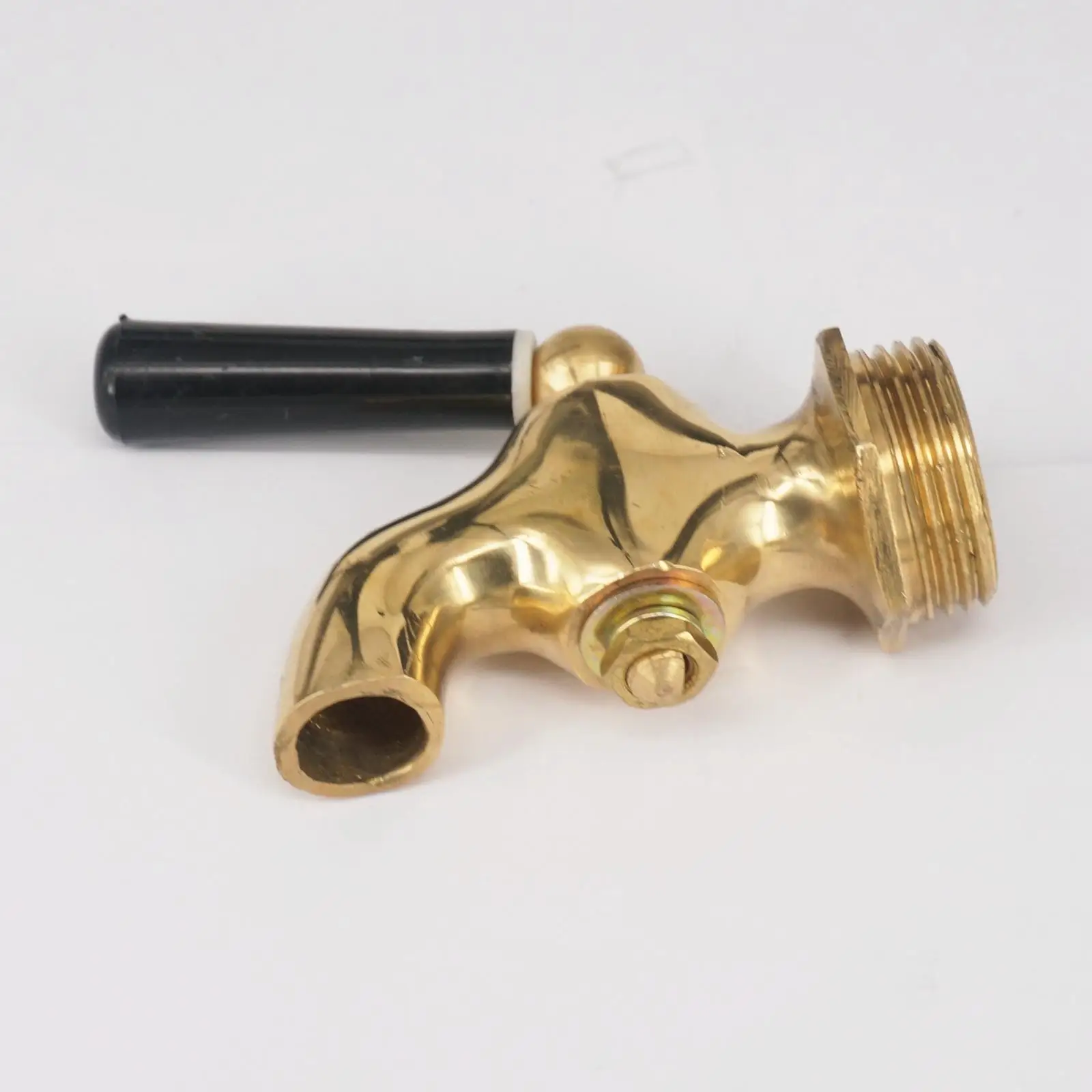 Латунный кран BSP для горячей воды с наружной резьбой 1 дюйм под старину одна ручка