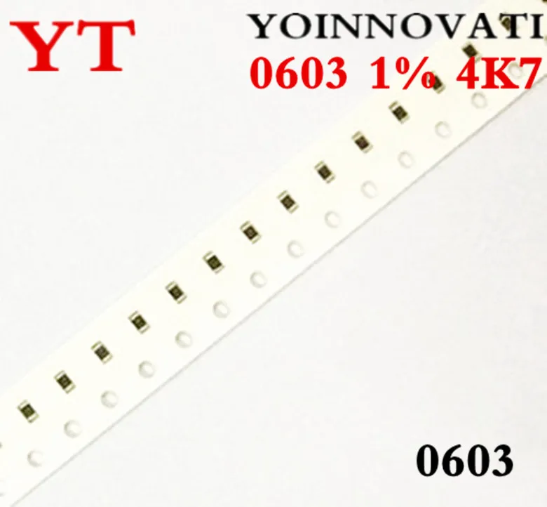 5000 шт. 0603 1% 4K7 4 7 K 472 4701 163 F чип фиксированный резистор тонкая пленка SMD лучшее