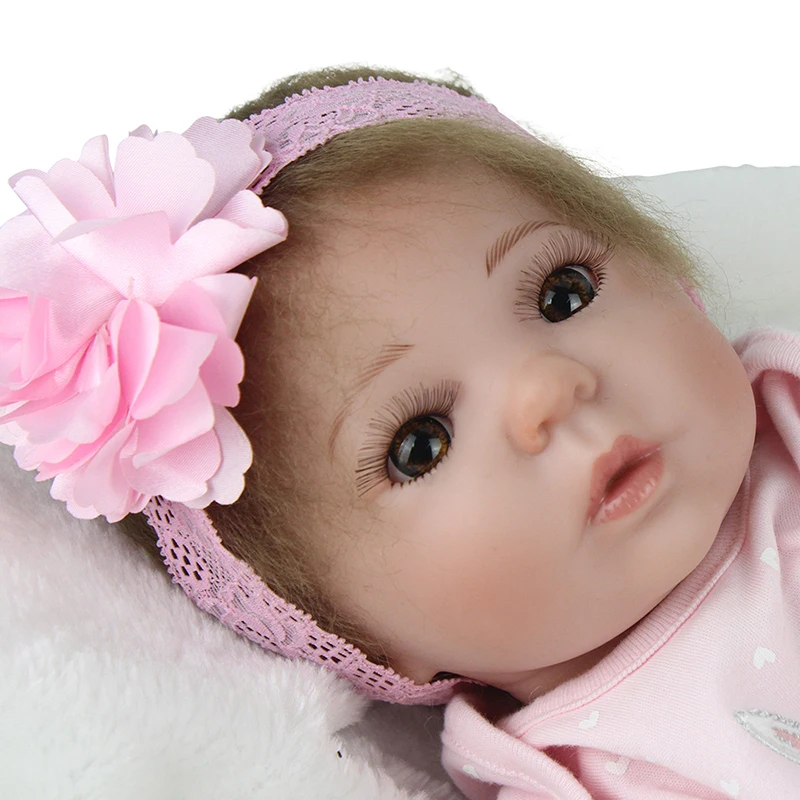 

Fashion 20 Inches Reborn Baby Dolls Lifelike Baby Soft Dolls Fashion Doll Christmas Gift New Year Gift Reborn Bonecas Kids Toys