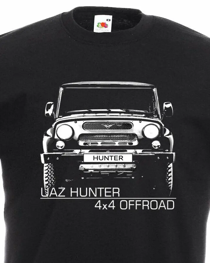 

4X4 Off Road Russsische Uaz Hunter Suv Power Car Auto 2019 New 100% Cotton Top Quality Funny O Neck T Shirt Cartoon T Shirts