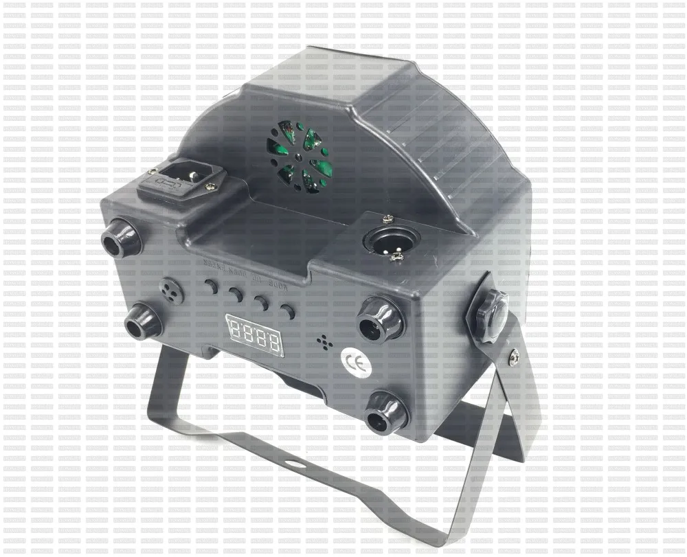 2 шт./лот RGBWA+ УФ светодиодный par 7x12 w 6 в 1 falt номинальной в/Out разъем dmx512 профессиональное сценическое освещение оборудования