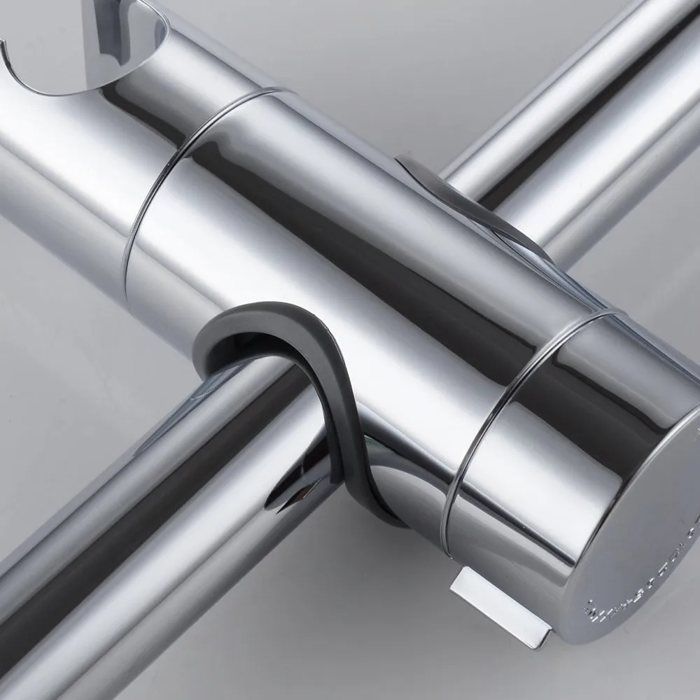 Сменный кронштейн для ручного душа ABS ванной комнаты регулируемый хромированный