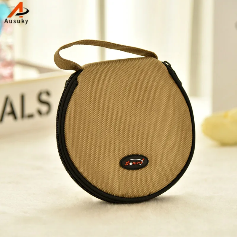 A Ausuky Portable card 20 Disc Capacity DVD CD Case for Car pulse Media Storage Bag -20 |