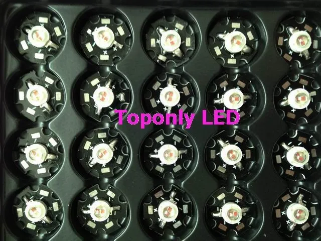 5 Вт чипы Epileds светодиодные лампы высокой мощности для выращивания растений 650 660