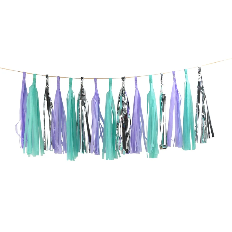 nf100-ST02 3 шт* 5 шт 12*35 см, китайская бумага кисточки DIY Декоративная гирлянда для украшения свадьбы День Рождения Вечеринка вечерние принадлежности - Цвет: nf100-ST02