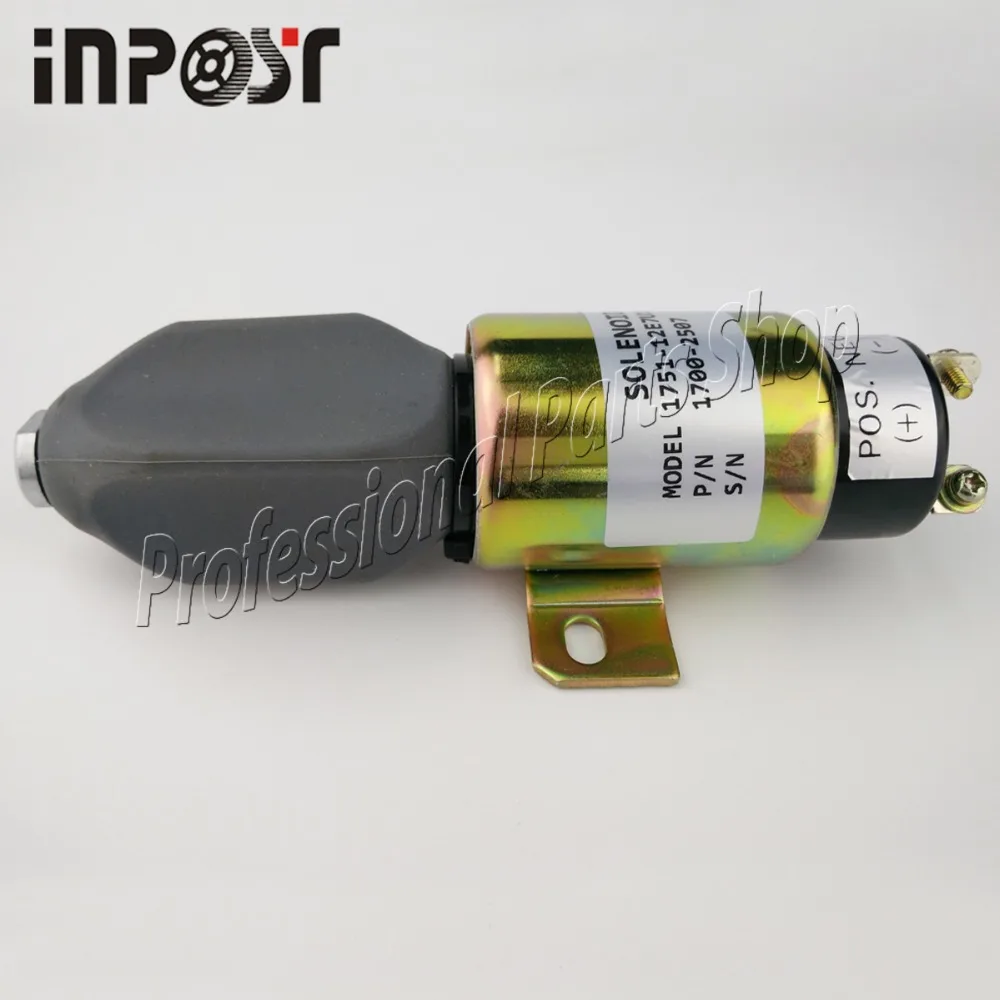

Stop Solenoid , Part No. 1751-12E7U1B1S1A, 1700-2507 12V