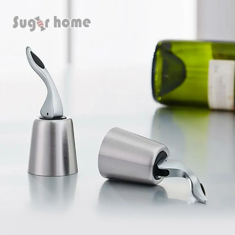 

Нержавеющая сталь вакуумную упаковку красное вино бутылка для хранения пробка бутылки вина Кепки горячая Распродажа вакуумная пробка для ...