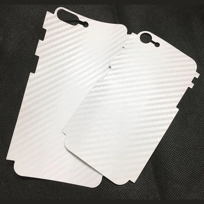 5 шт., наклейка s для iPhone 6, 6 S, 7, 8 plus, X, XS, Max, XR, задняя пленка, защита от отпечатков пальцев, матовая наклейка из углеродного волокна для декора