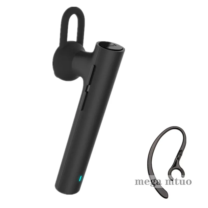 Оригинальные наушники Xiaomi Mi Bluetooth 4,1, беспроводные наушники Youth Edition, Xiaomi Bluetooth, наушники со встроенным микрофоном - Цвет: Черный