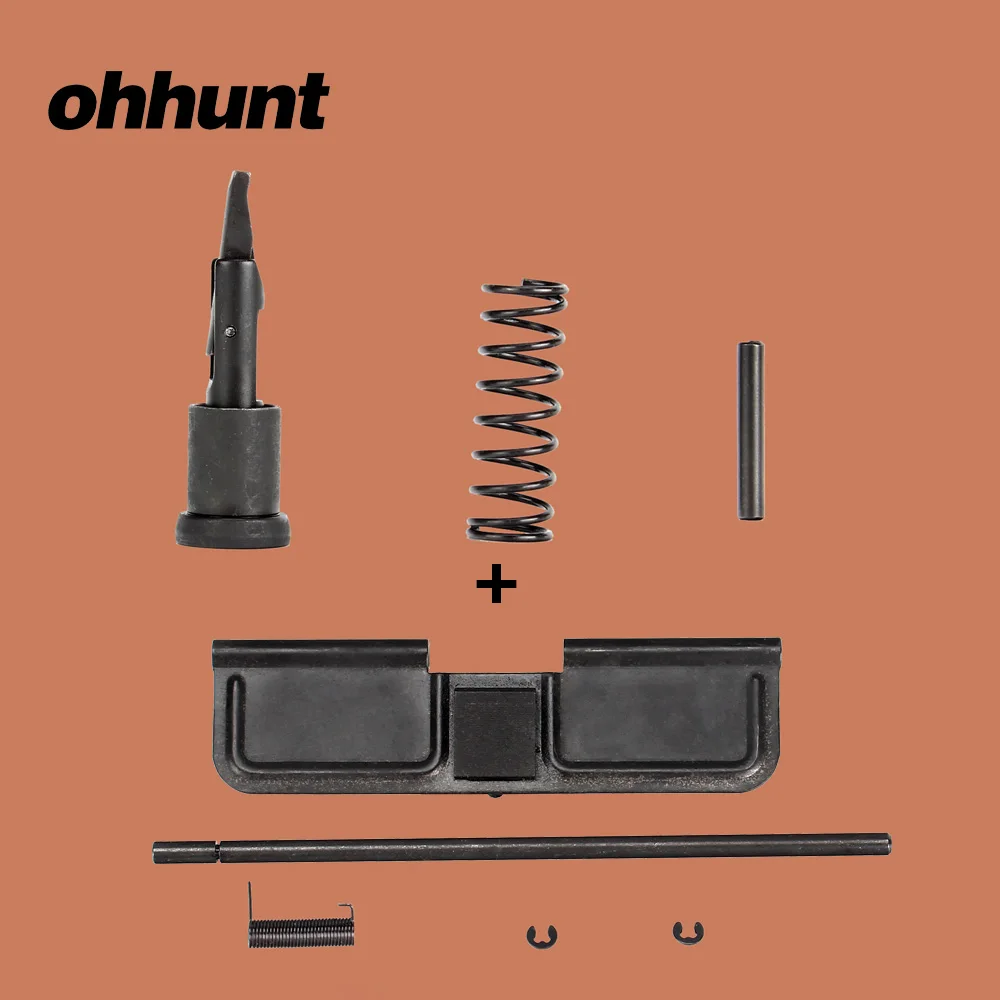Ohhunt Тактический стальной страйкбол. 223 помощь вперед и пылезащитная крышка в сборе Набор для M4 M16 AR 15 верхний приемник части наборы