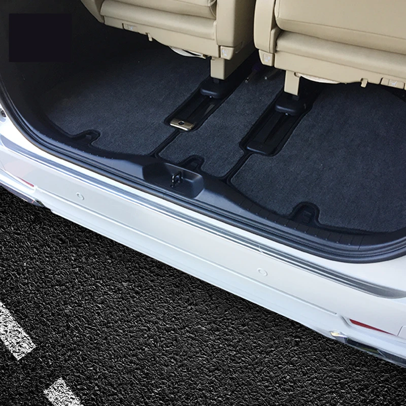 For Toyota Alphard 2015-2018 stainless steel Exterior Interior Rear Trunk Bumper Scuff Plate Door Sill Auto Accessories | Автомобили и