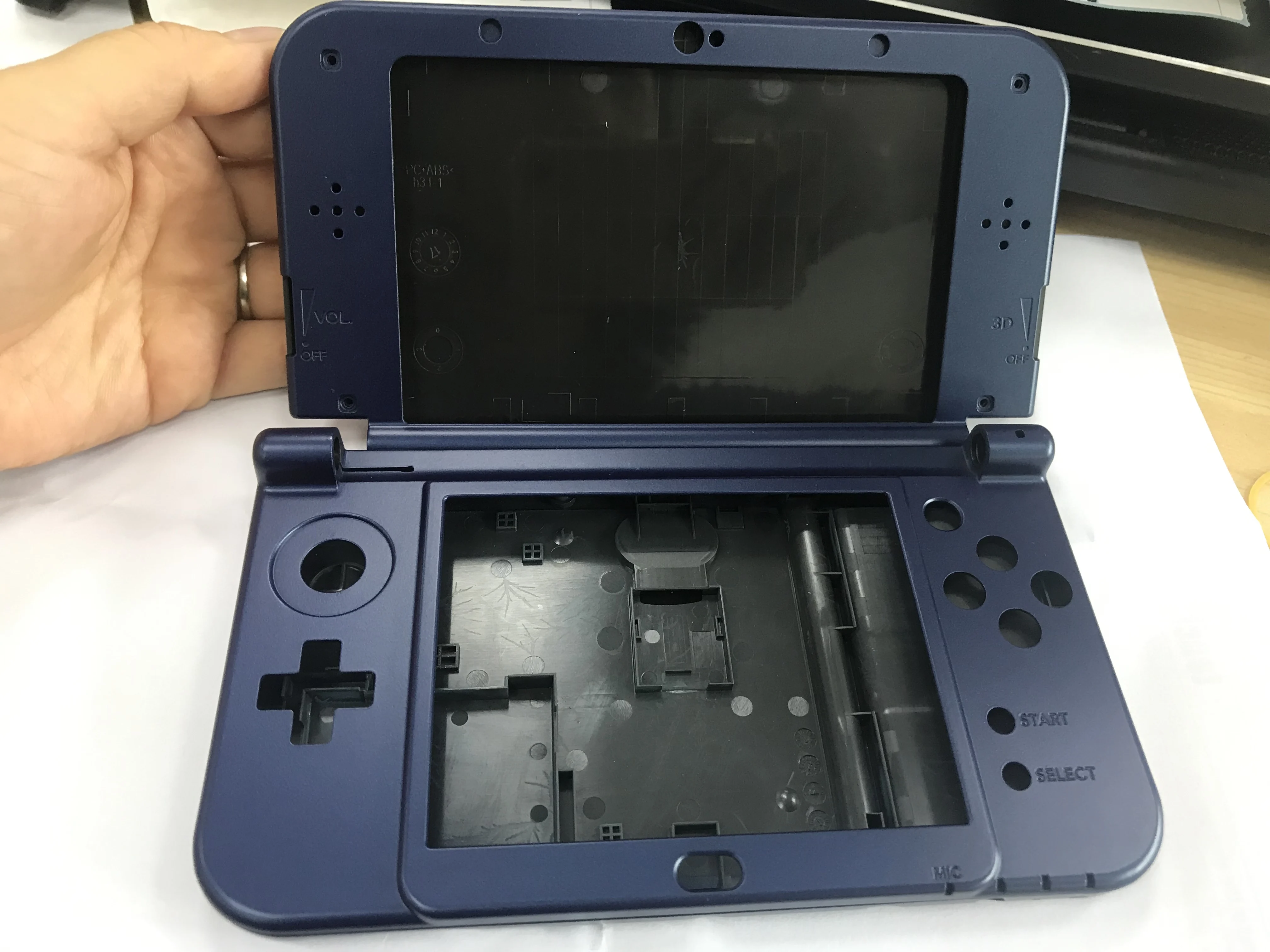 Ограниченный корпус чехол для New 3DS XL LL Передняя Задняя Лицевая панель для kingd New3DSXL