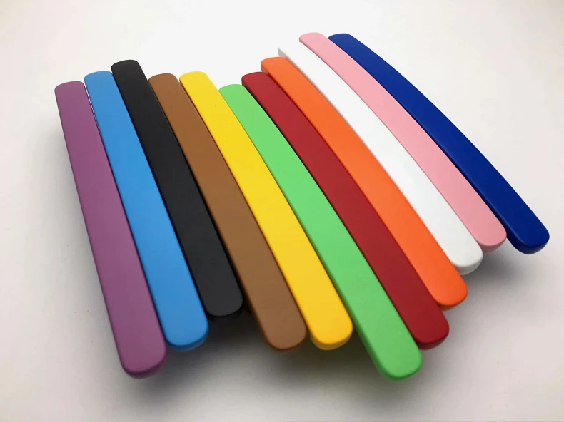 Разноцветные Круглые Ручки для ящиков 76 мм кухонный шкаф дверная ручка детская