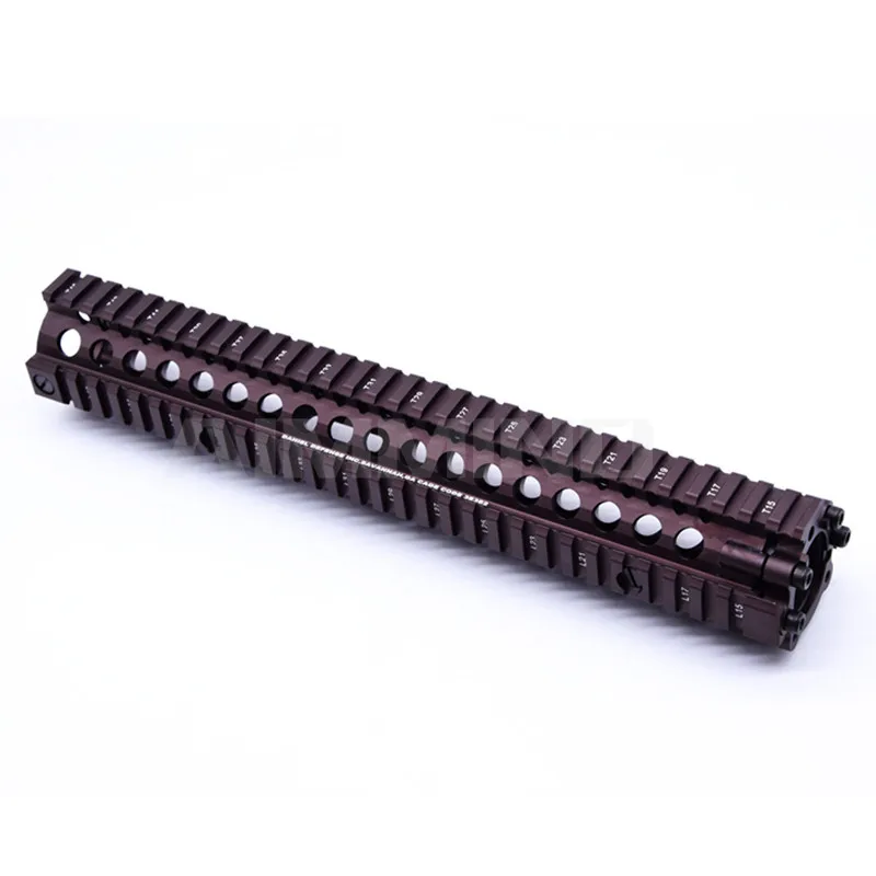 Алюминий Жесткий пальто анодированный MK18 RISII " 9" 1" страйкбол handguard черный CB тактический рельс Подходит Для GBB