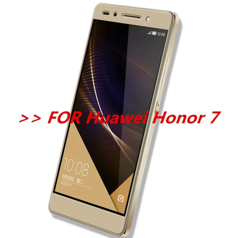 2 Pieces Tempered shockproof Glass For HUAWEI Honor 7 screen protective smartphone toughened case 9H on 5.2 inch thin clear | Мобильные