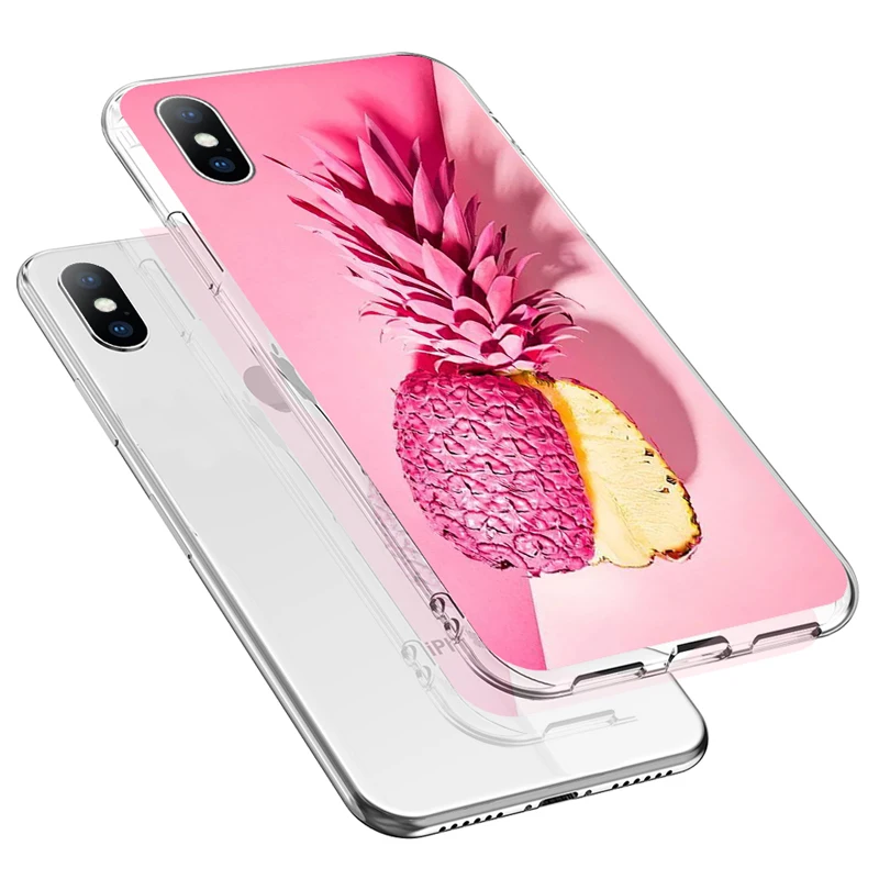 Чехол для телефона Lovebay iPhone 6 6s 7 8 Plus X XR XS Max 5 5S SE Модный Цветной Мягкий ТПУ с