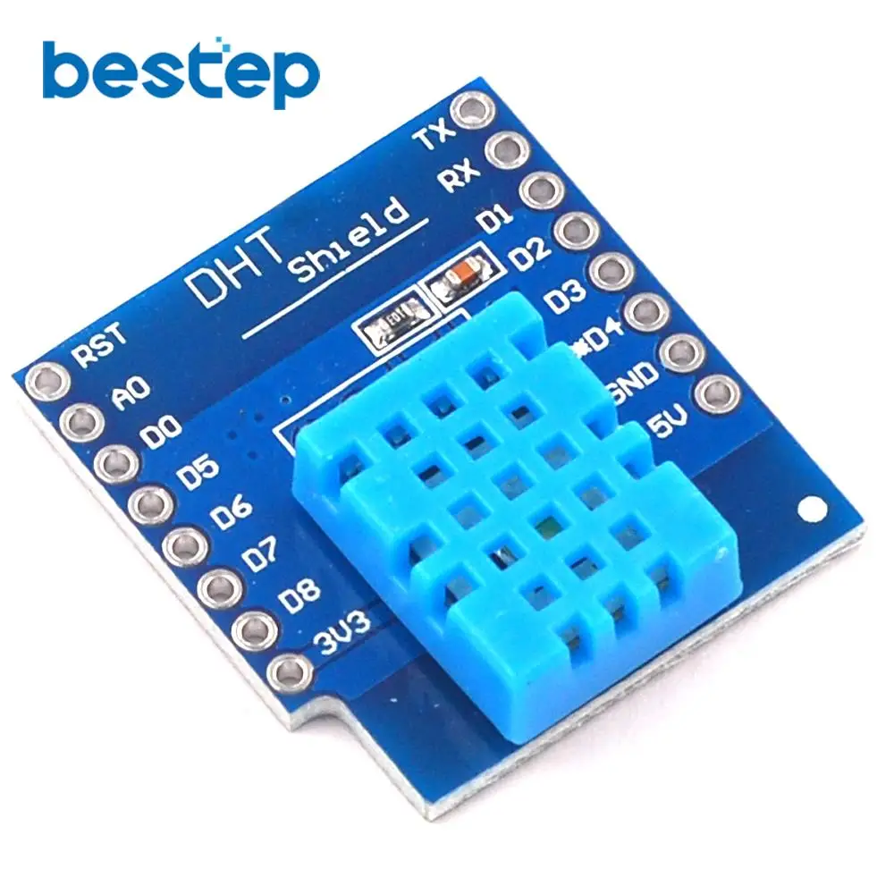 DHT Pro Shield for D1 mini DHT11 Singlebus Digital Temperature Humidity Sensor Module | Электронные компоненты и