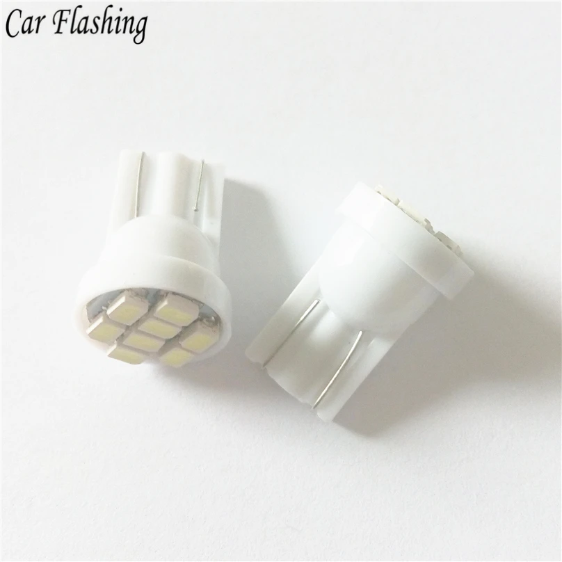 Автомобильный мигающий белый светодиод 500 шт./лот T10 8 smd светодиодов 8SMD led 194 168 192 W5W