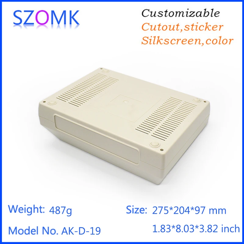 Большой корпус из АБС пластика для настольных ПК 4 шт. блок питания коробка