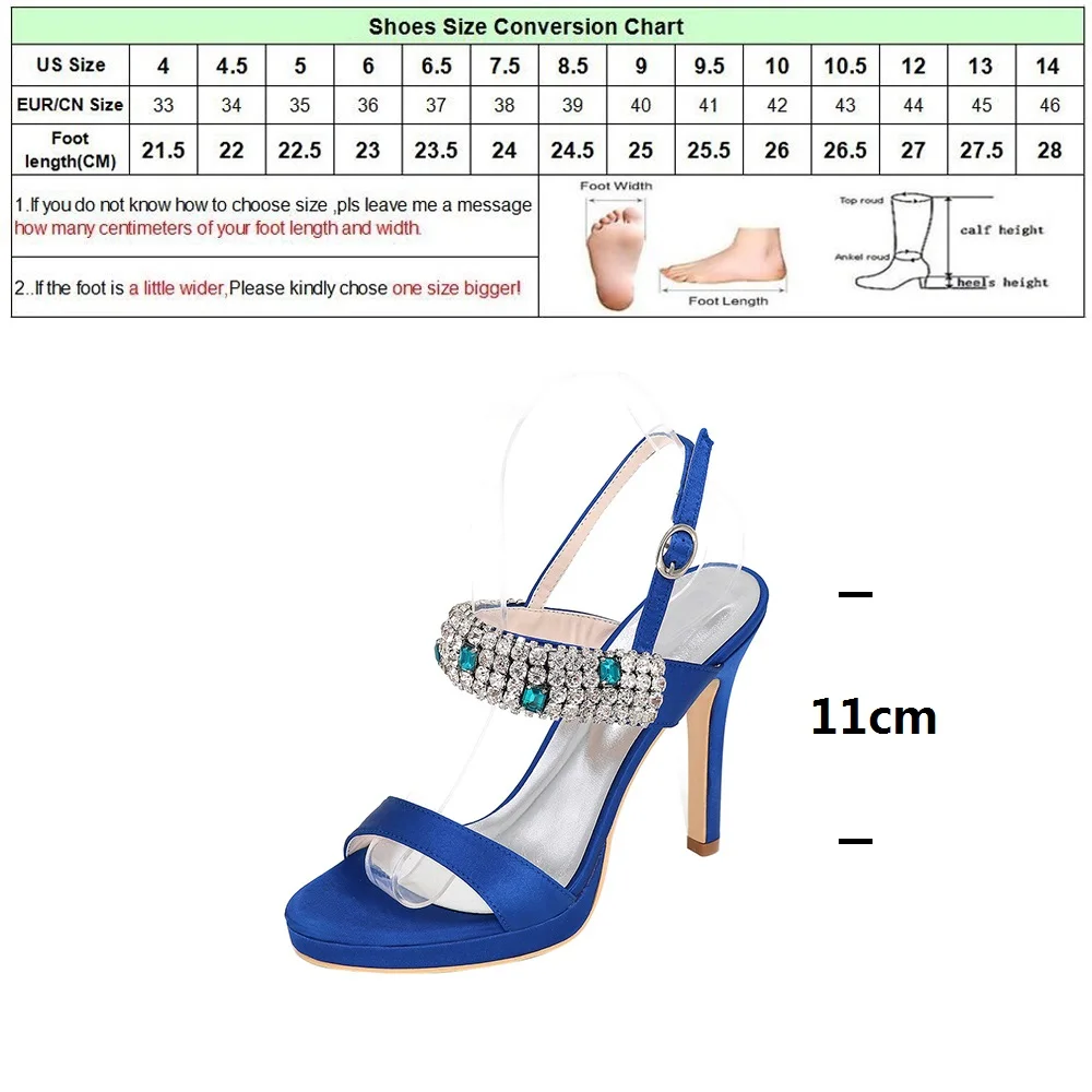 

DRFARGO Shoes Women Wedding Shoes Silk upper Sheepskin insole Bling Ankle Strapy Party Thin High Heel Sandals for women 5915-34