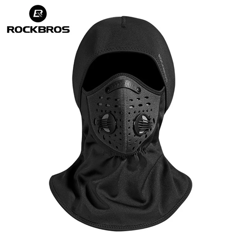 Зимние велосипедные шапки ROCKBROS головной убор для шеи велосипедный шарф маска