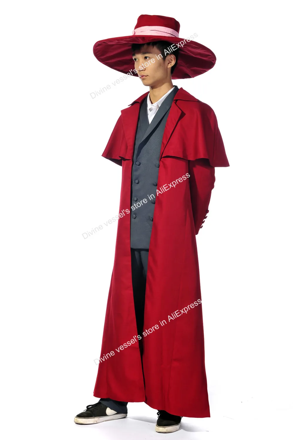 Костюм для косплея Hellsing Alucard TV Ver любого размера |