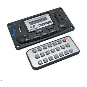 Package 3 Беспроводной 4,0 Bluetooth аудио приемник APE FLAC MP3 WAV декодер плата синий ight аудио модуль USB TF радио управление мобильным приложением - Цвет: Package 3