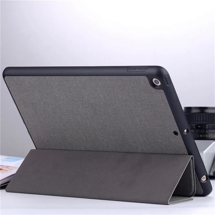 Для Apple iPad 9,7 чехол с держателем карандаша A1822 A1893 чехол для планшета для iPad Air 1 2 Funda+ защита экрана+ ручка