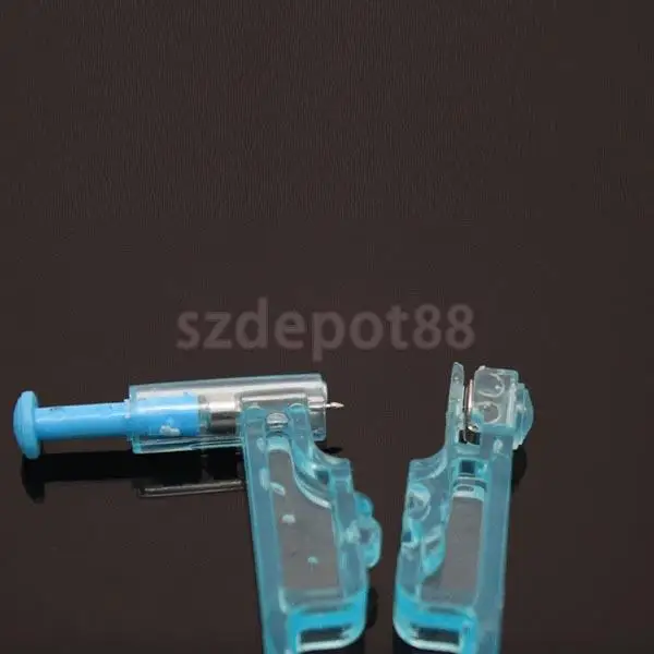 Совершенно новый полезный для асепза пирсинг серьги гвоздики машина набор