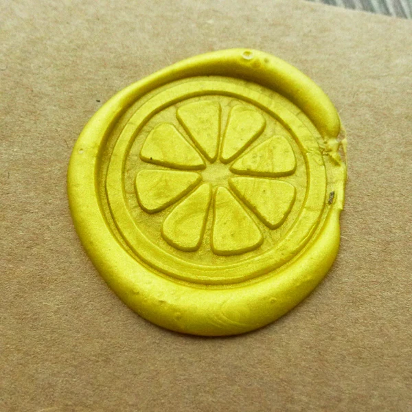 Печать воска лимона/позолоченный логотип одуванчика WS058 | Дом и сад