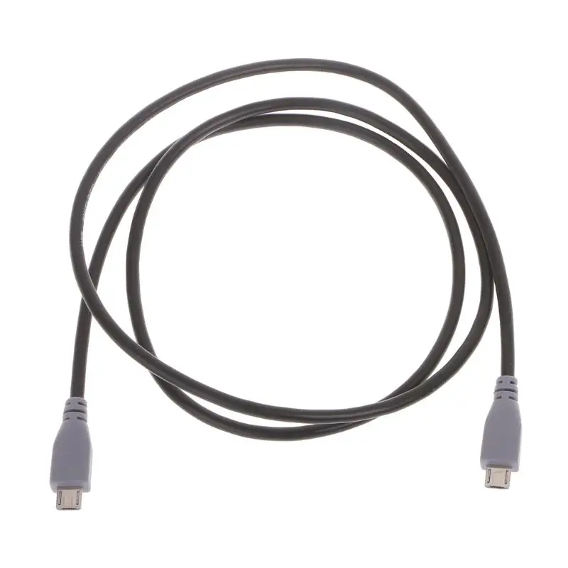 C 100cm Micro usb type B папа к Micro B папа 5 Pin конвертер OTG адаптер Ведущий кабель для передачи данных - Цвет: C 100cm