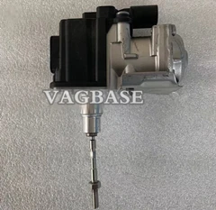 06L 145 612 к Turbo Зарядное устройство электрический привод турбонаддув для Audi A4 S4 A5 A6 Q5 EA888 MK3 двигатель 2,0 TFSI направлений 06L145722L - Color Name: Black