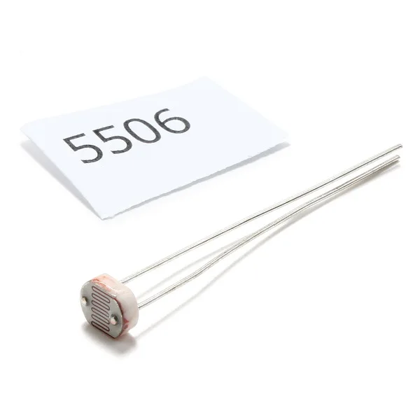 Фоторезистор комплект 5Kindsx10pcs 5506 5516 5528 5537 5539 светильник резистора LDR пакет фоторезистор посылка для Arduino