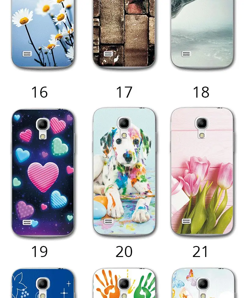 Мягкий чехол из ТПУ с узором в виде сердца для samsung Galaxy S4 Mini, силиконовый чехол для samsung Galaxy S4 Mini S 4 Mini 4,3 '', задняя крышка