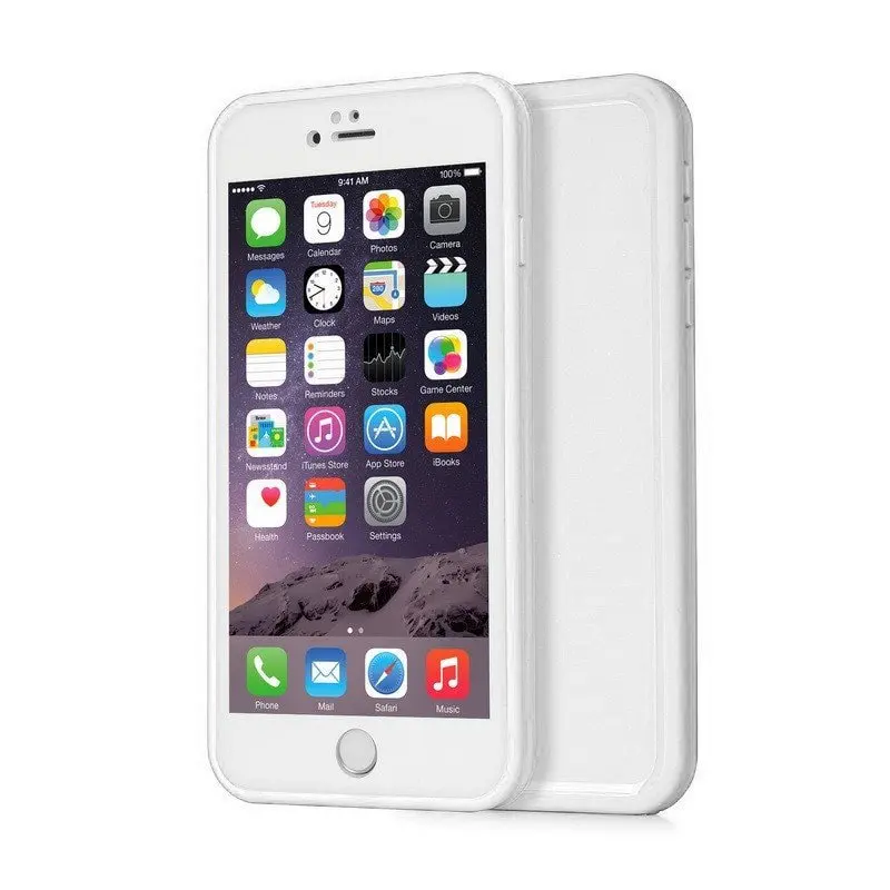 Водонепроницаемые чехлы для iPhone 7 8 6s Plus чехол телефона с полным покрытием из ТПУ X