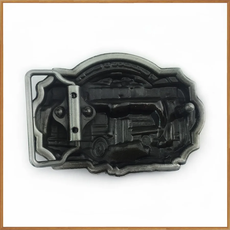 Пряжка для мужского ремня BuckleClub в Западном ковбойском стиле Оловянная отделка