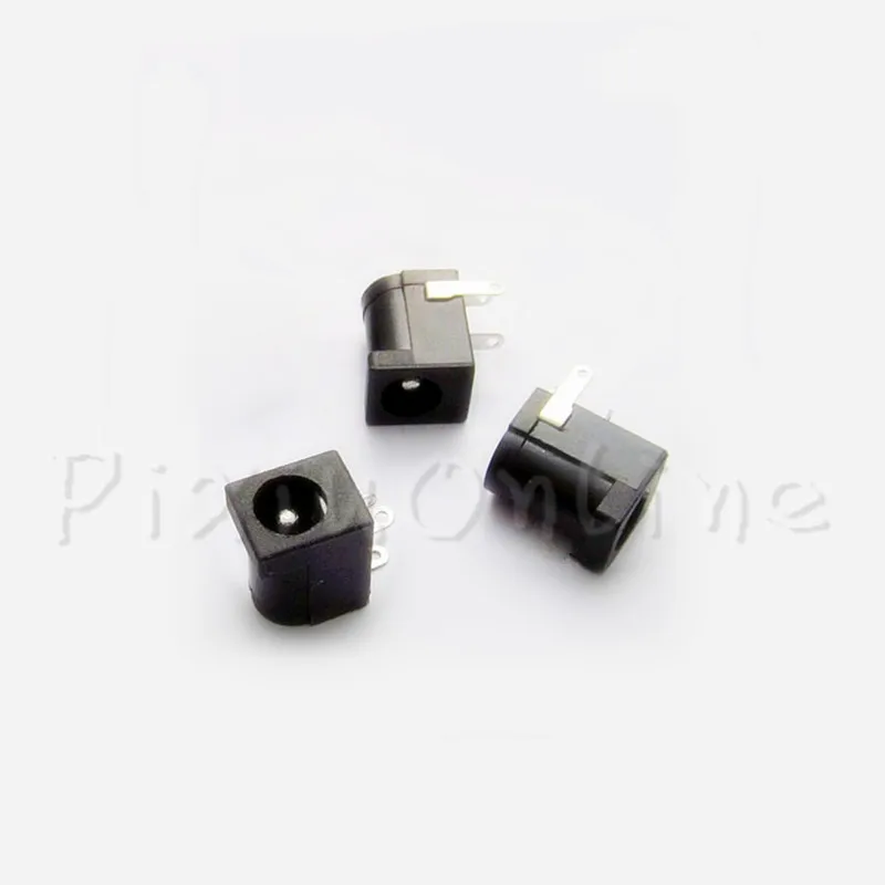 10 шт. ST089 DC 005 5 5*2 1 мм разъем питания 3Pin DC005 Бесплатная доставка|socket connector|5.5*2.1mm