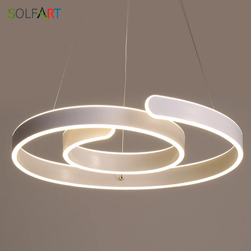 SOLFART люстры и кулоны для столовой, светодиодный, Новое поступление, современный шнур, подвесной светильник, подвесное освещение - Цвет корпуса: SF1030