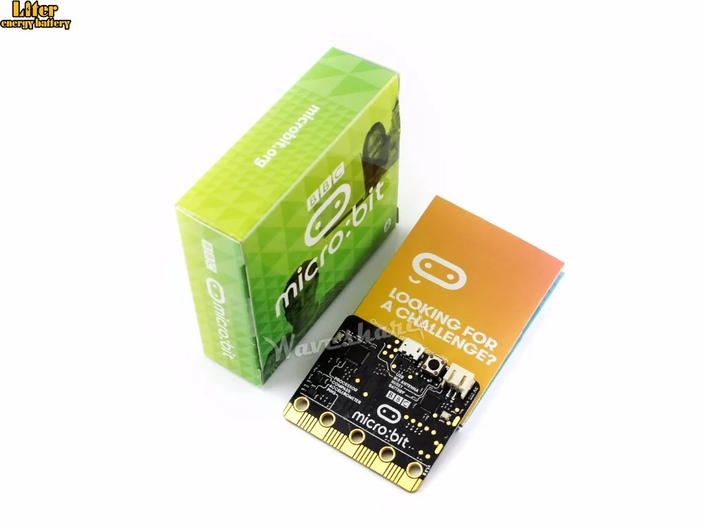 BBC micro:bit NRF51822 Bluetooth ARM Cortex-M0 25 светодиодный светильник. Компьютер для детей