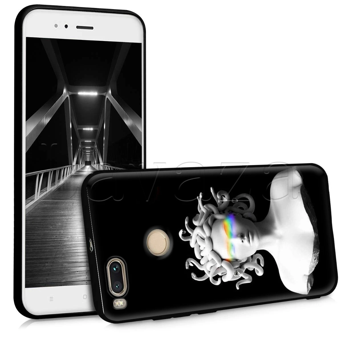 Силиконовый чехол Lavaza Medusa Vaporwave Glitch Art для Xiaomi Redmi Note 4 4X 4A 5 5A 6 6a 7 8 Pro Go Prime Plus |